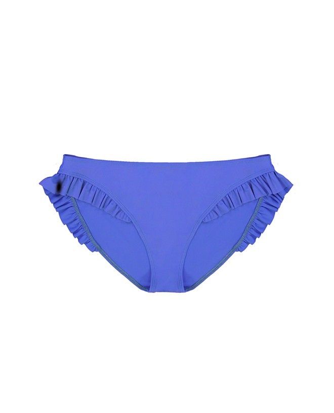 Sun Protective UV Bikini Bottom For Women In Indigo Blue