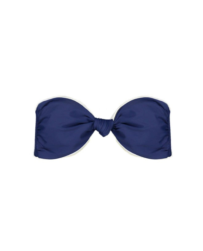 Haut de maillot de bain anti-UV pour femme Leia en Blueberry de CANOPEA