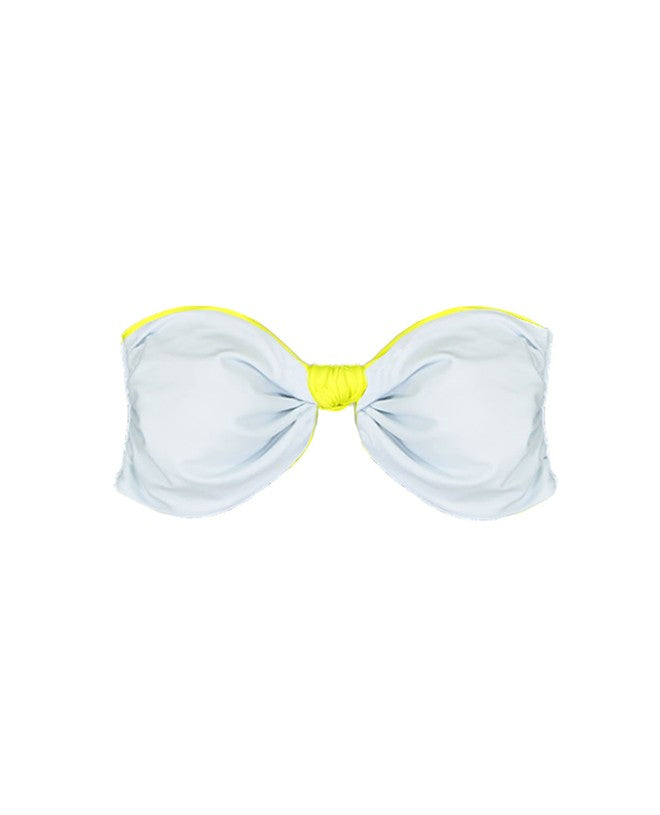 Haut de maillot de bain anti-UV pour femme Leia en Limoncello de CANOPEA