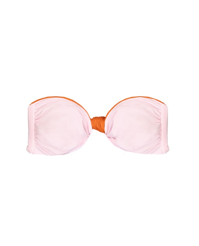 Haut de maillot de bain anti-UV pour femme Leia en Safran de CANOPEA