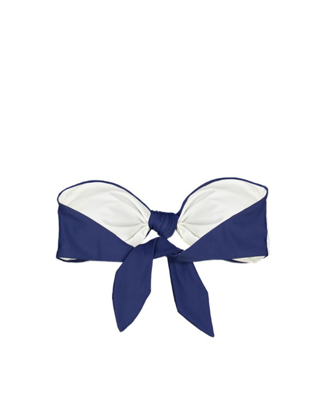 Haut de maillot de bain anti-UV pour femme Leia en Blueberry de CANOPEA