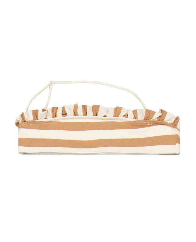 Haut de maillot de bain anti-UV pour fille et bébé Nina en Sand stripe de CANOPEA