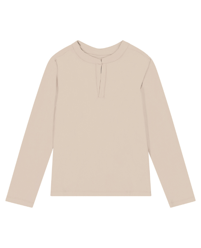 Argile-colored sun protective rashtop for boy, baby and children