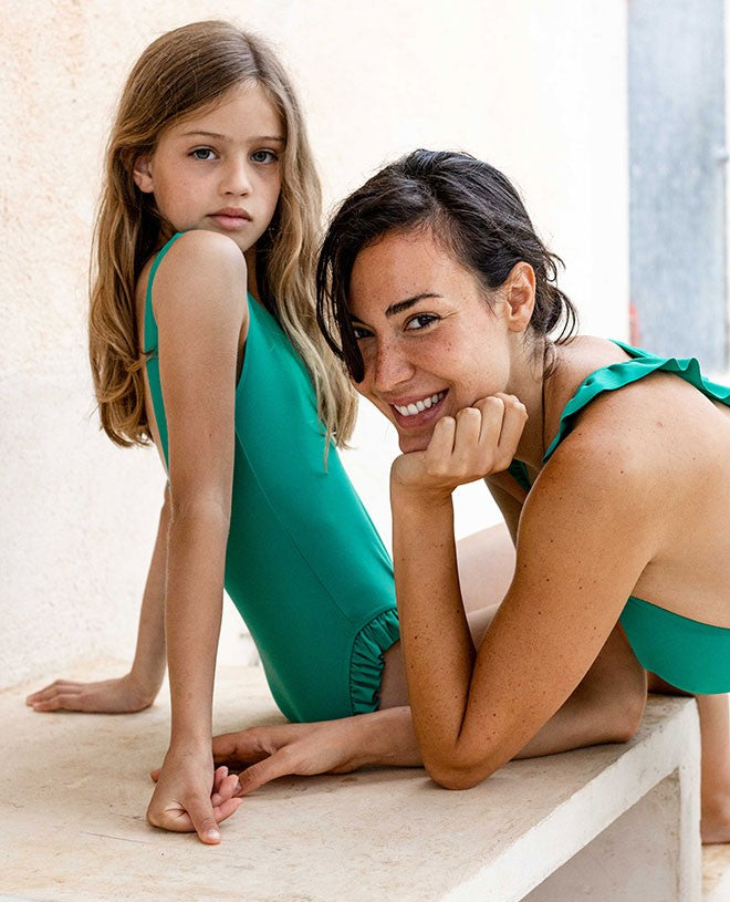 Maillot de bain une-pièce anti-UV pour femme Allegra en Baleares de CANOPEA