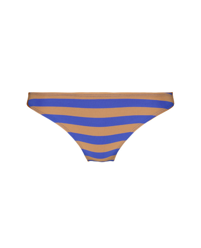 Culotte de bain anti-UV pour femme Marcia en blue sand stripe de CANOPEA