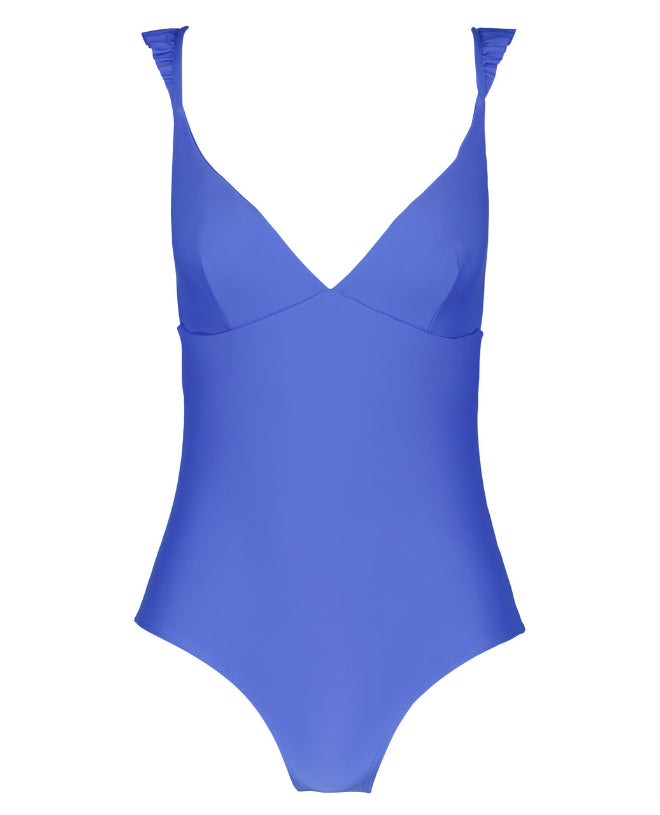 Maillot de bain une-pièce anti-UV pour femme Allegra en Indigo de CANOPEA