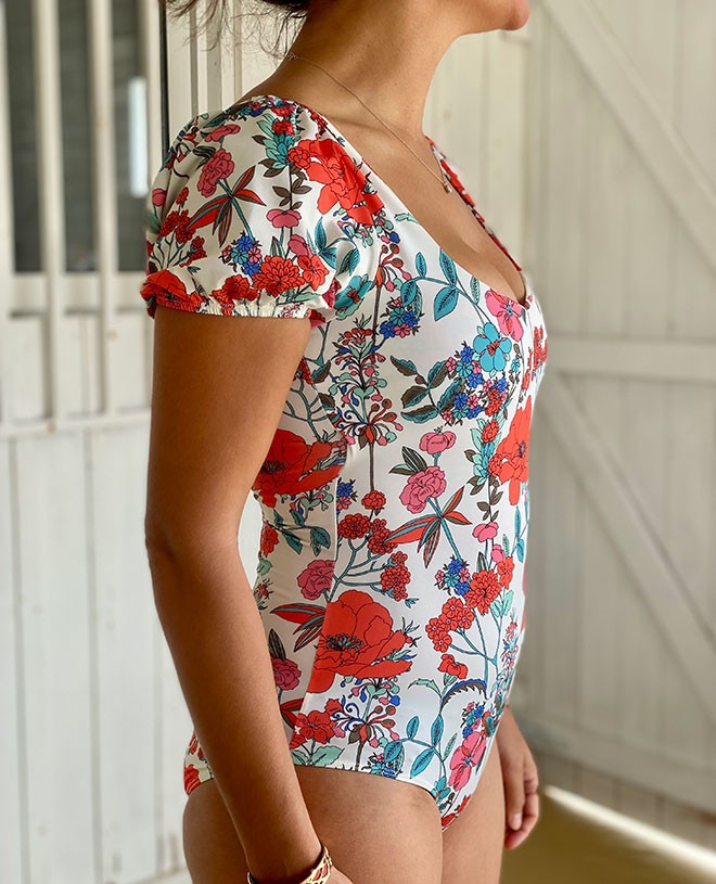 Maillot de bain une-pièce anti-UV pour femme Paola en Varadero de CANOPEA