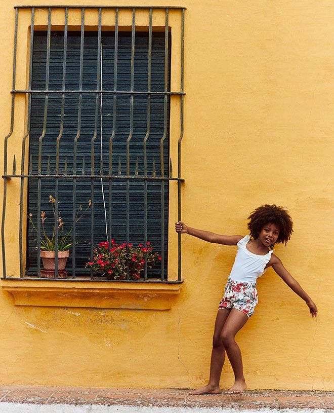 Short pour fille Isaure en Varadero de CANOPEA