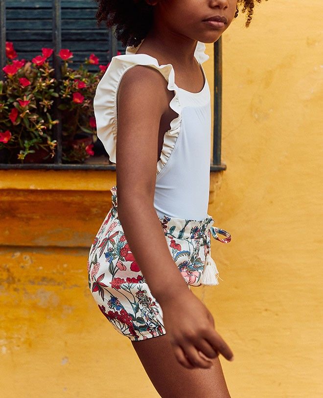 Short pour fille Isaure en Varadero de CANOPEA