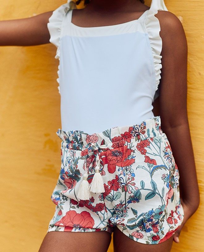 Short pour fille Isaure en Varadero de CANOPEA