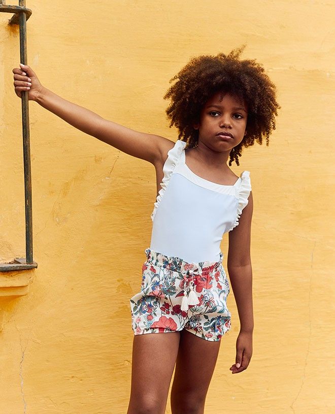 Short pour fille Isaure en Varadero de CANOPEA