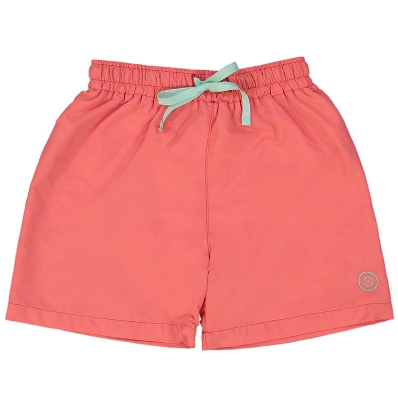 Fragola red swim shorts for boys by Canopea