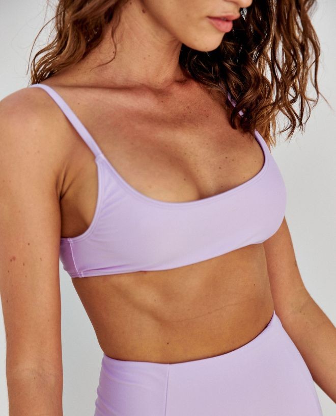 Haut de maillot de bain anti-UV pour femme Gigi en Parme de CANOPEA