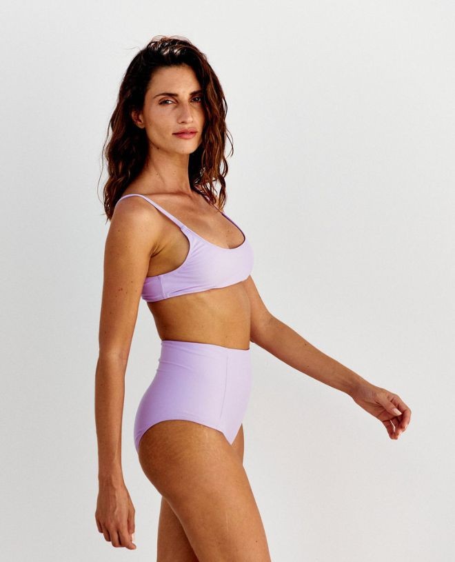 Haut de maillot de bain anti-UV pour femme Gigi en Parme de CANOPEA