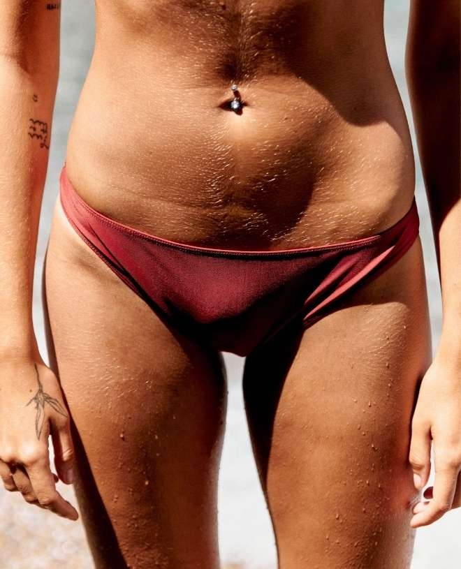 Culotte de bain anti-UV pour femme Marcia en Mars de CANOPEA