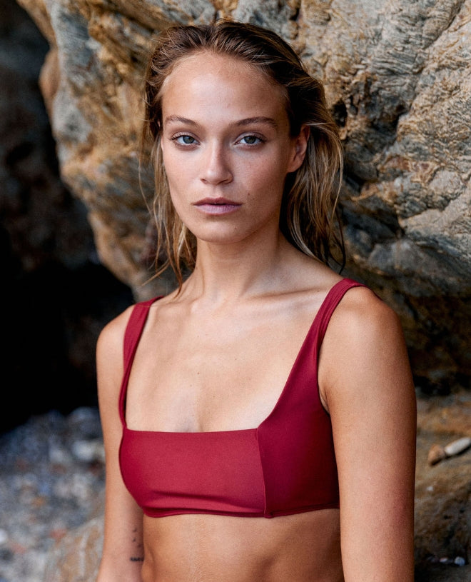 Haut de maillot de bain anti-UV pour femme Mariotta en Mars de CANOPEA
