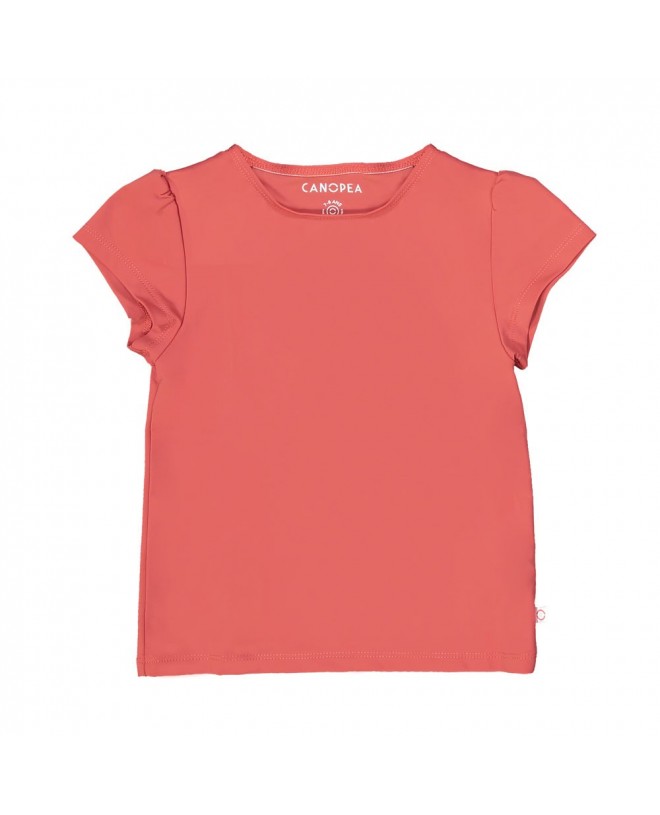 T-shirt anti UV Canopea rouge Grenada pour fille et bébé