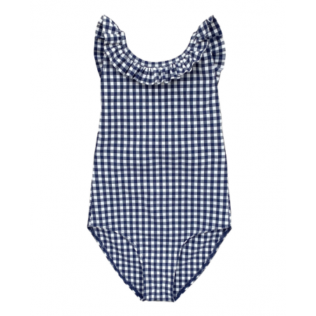 Canopea swimsuit Alba in Vichy for girls