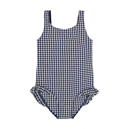 Lexy swimsuit for girls in Vichy