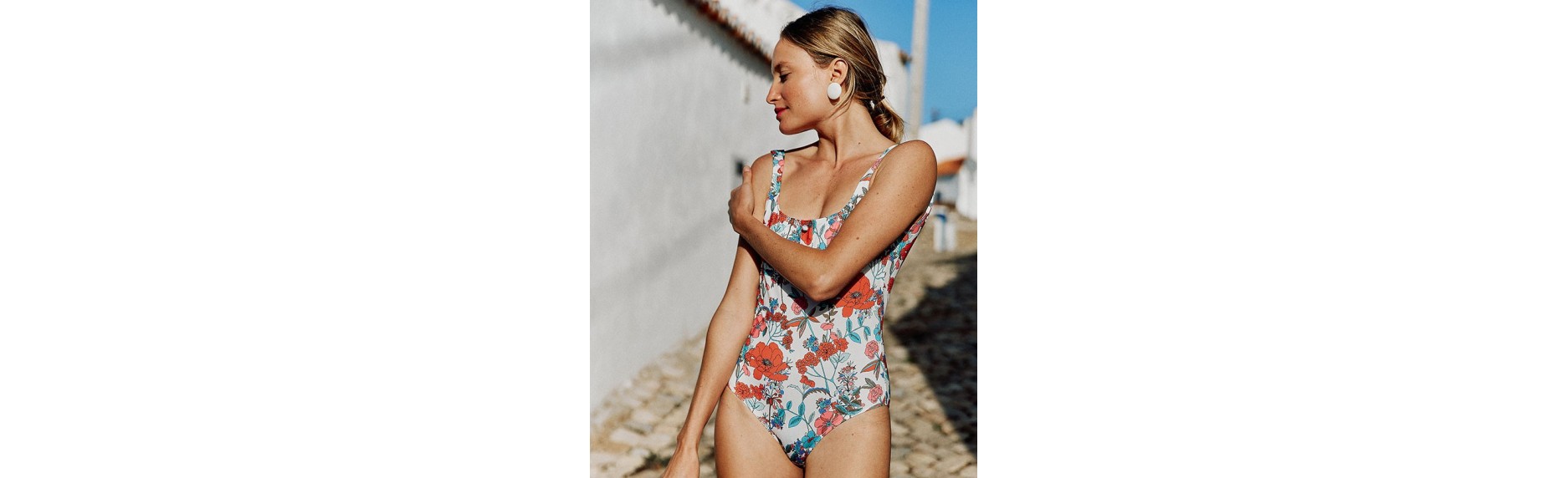 Sun protective swimsuit for women Alicia in Varadero