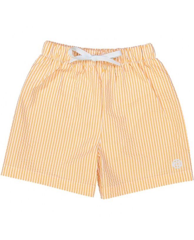 boys orange swim shorts