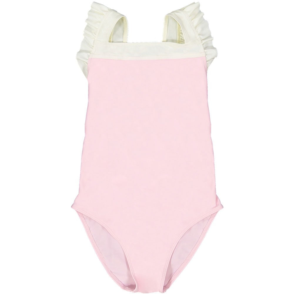 Dragee pink girl and baby sun protective swimwear by Canopea