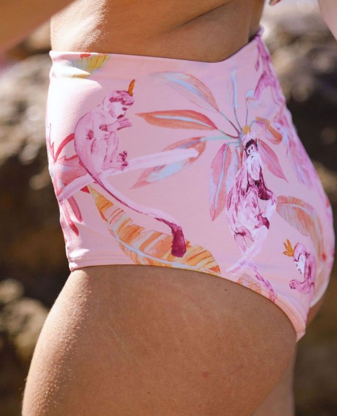 Culotte de bain anti-UV pour femme barra en pourpre de CANOPEA  et Kariokas