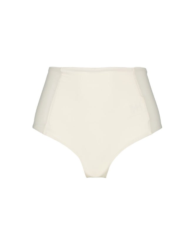 Sun protective swim suit bottoms for women LEANDRA in vanilla by Canopea