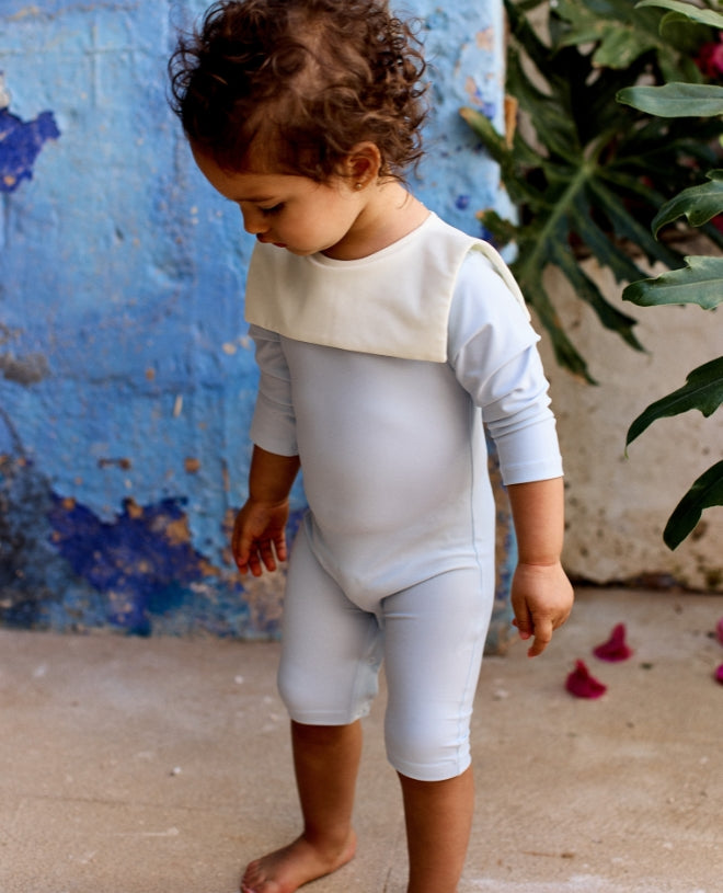 Maillot de bain anti-UV à manches longues pour bébé Marin en Ash de CANOPEA