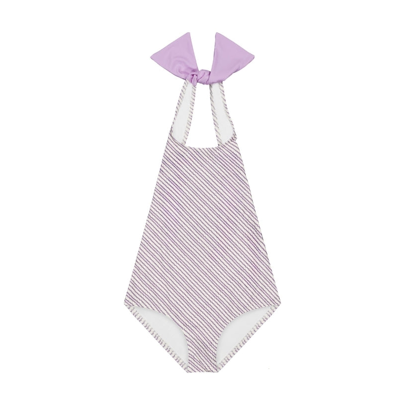 Maillot de bain une-pièce anti-UV pour fille Zita en Ric Rac Pansy de CANOPEA