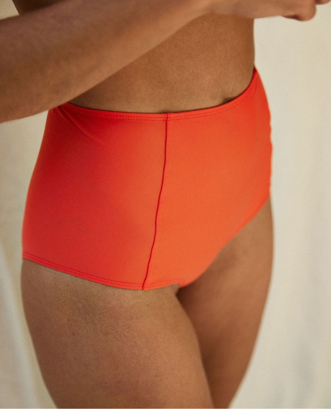 Maillot de bain anti-UV femme LEANDRA clementine de Canopea