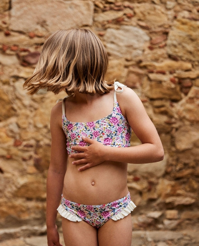 Bikini anti-UV pour fille Viola en romance de CANOPEA
