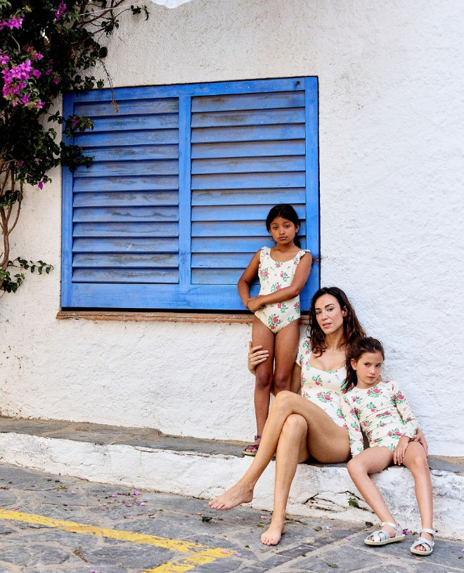 Maillot de bain une-pièce anti-UV pour fille Misha en de CANOPEA English Garden